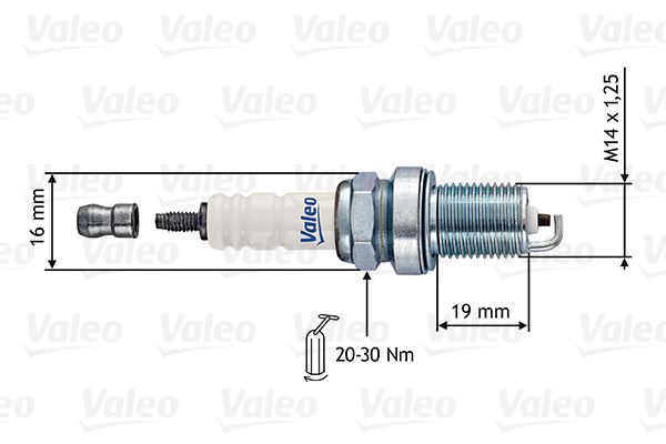 VALEO 246880 — BUJİ RF11HP-1