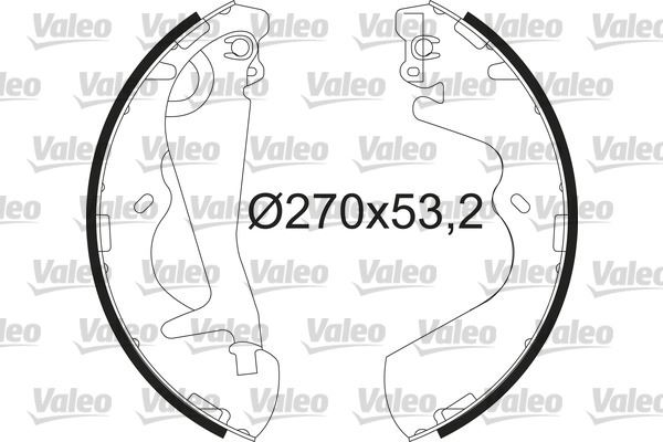VALEO 564220 — KAMPANA BALATA HYUNDAI GALLOPER