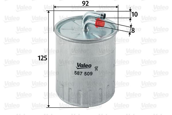 VALEO 587509 — YAKIT FİLTRESİ (MERCEDES OM642-646 / SPR/639/203/211/245/300C )