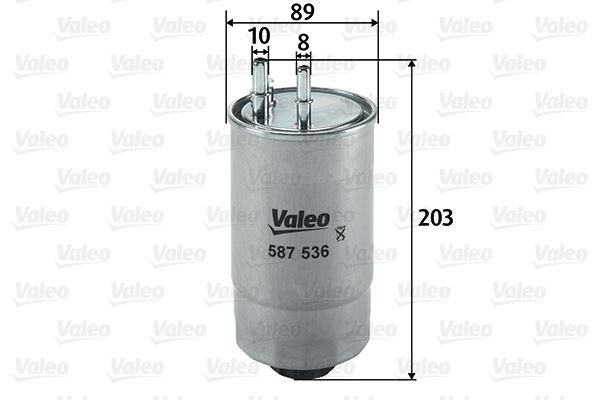 VALEO 587536 — MAZOT FİLTRESİ ( FIAT 500 BRAVO DOBLO FIORINO LINEA PUNTO STILO 1.3 JTD 1.6 JTD 2.0 JTD DUCATO 2.3 JTD ALFA