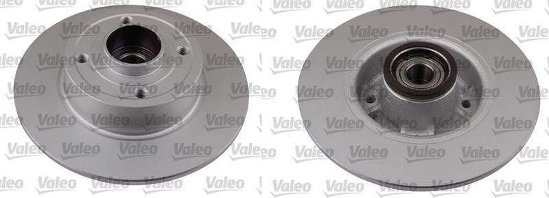 VALEO 675403 — FREN DİSKİ ARKA RULMANLI ABS SENSÖR VE SOMUNLU CLIO III MEGANE II MODUS ADET COATED KAPLAMALI
