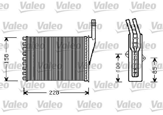 VALEO 812288 — KALORİFER RADYATÖRÜ RENAULT ESPACE III