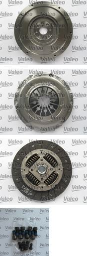 VALEO 835074 — KIT 4P DEBRİYAJ TAKIMI (VOLANLI-RULMANSIZ) 5 VİTES ( OPEL ASTRA H - CORSA C 1.7CDTI 04-)