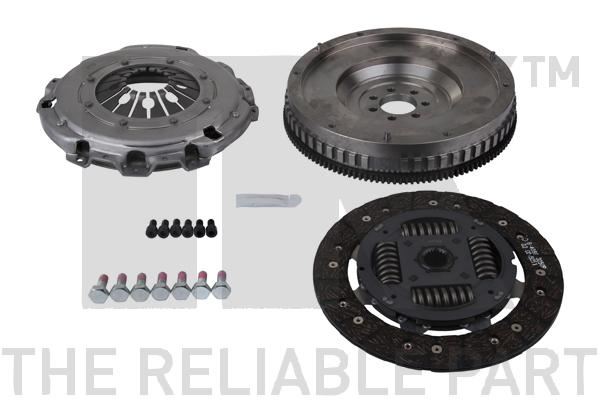 VALEO 835152 — KIT 4P DEBRİYAJ TAKIMI (VOLANLI-RULMANSIZ) 835048 (RENUALT MEGANE II- SCENIC II- G.SCENIC II- 1.9DCI)