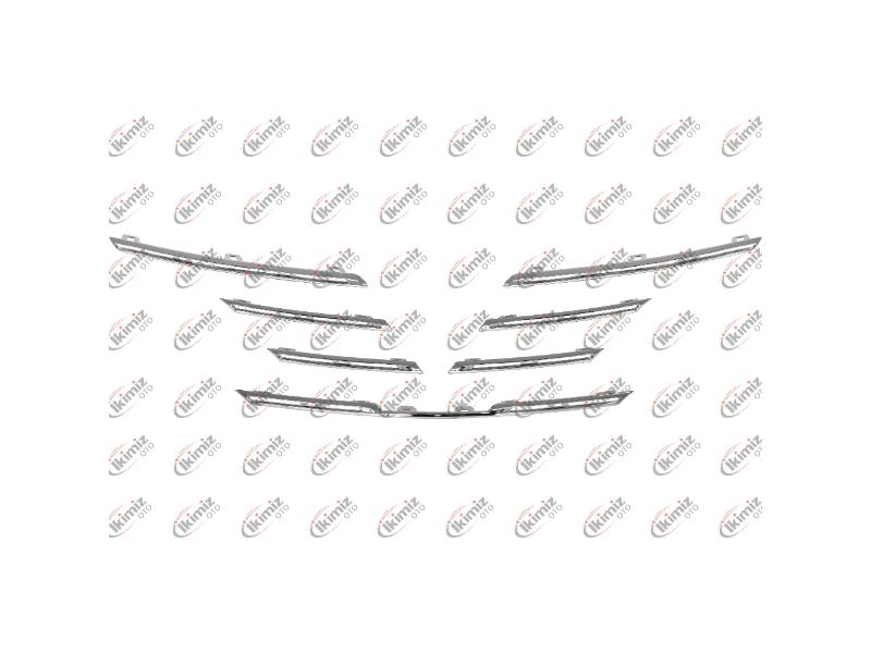 VAN PRES RNMG08352U — MEGANE DIŞ PANJUR ÜST NİKELAJI ( 7 ÇITA ) 16-