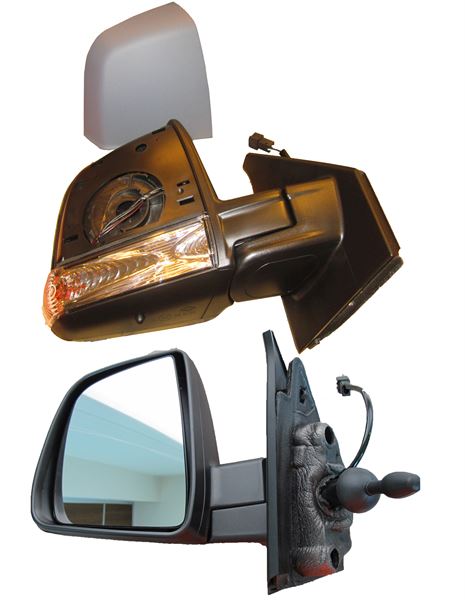 VIEWMAX VM668PL — DIS AYNA MANUEL ASTARLI SOL ( FIAT DOBLO COMBI / PANORAMA 10- )