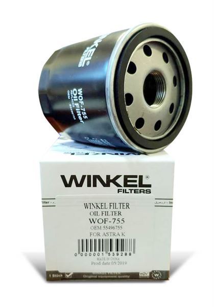 WINKEL WOF755 — OPEL ASTRA K - CADILLAC CTS 2.0 Turbo AWD YAĞ FİLTRESİ