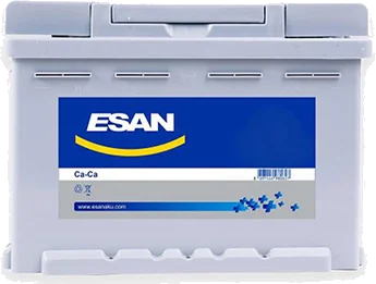 Esan Akü ESAN-40-JIS — 12V 40Ah Esan Akü Dar Tip İnce Kutup
