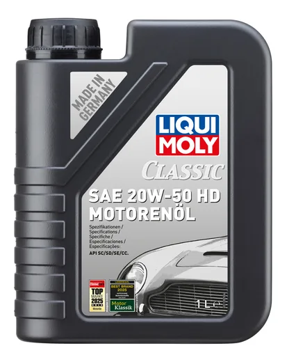 LIQUI MOLY KLASIK OTOMOBIL MOTOR YAĞI 20W-50 HD