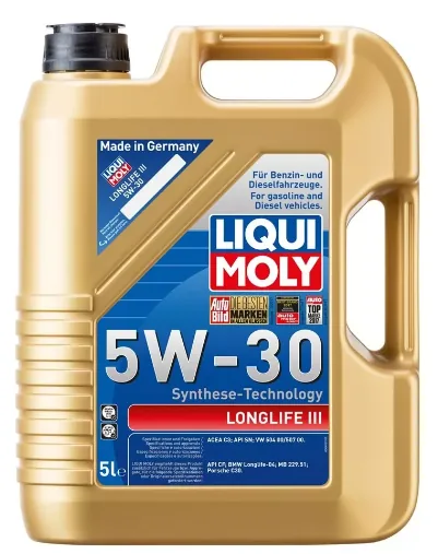 LIQUI MOLY LONGLIFE III 5W-30 VOLKSWAGEN MOTOR YAĞI
