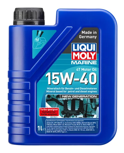 LIQUI MOLY MARINE 4T 15W-40 NEW GENERATION