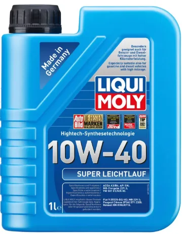 LIQUI MOLY SUPER LEICHTLAUF 10W-40 SENTETIK MOTOR YAĞI