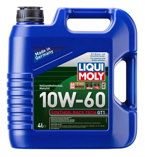 LIQUI MOLY SYNTHOIL RACE TECH GT1 10W-60