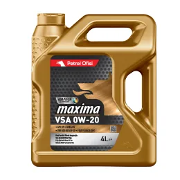 PETROL OFİSİ MAXIMA VSA 0W-20 YENİ