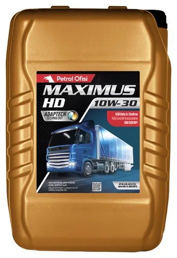 PETROL OFİSİ MAXIMUS HD 10W-30 (PART. FILTRELİ)