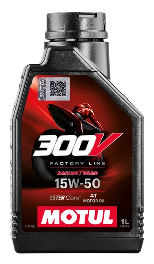 MOTUL 300V FACTORY LINE ROAD RACING 15W-50