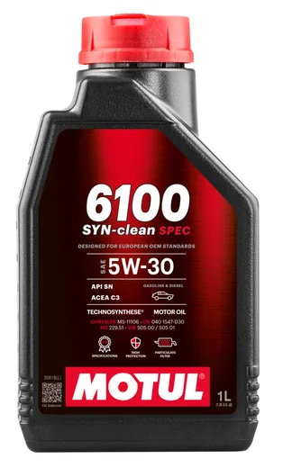 MOTUL 6100 SYN-CLEAN SPEC 5W-30