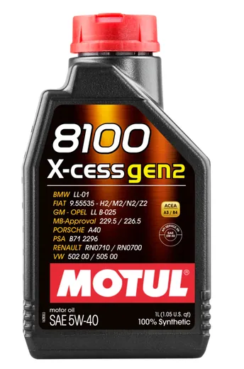 MOTUL 8100 X-CESS GEN2 5W-40