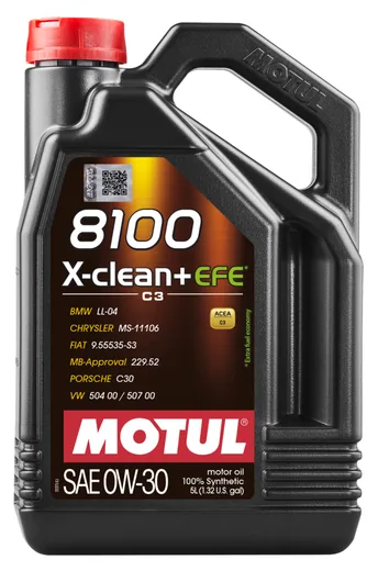 MOTUL 8100 X-CLEAN + EFE 0W-30